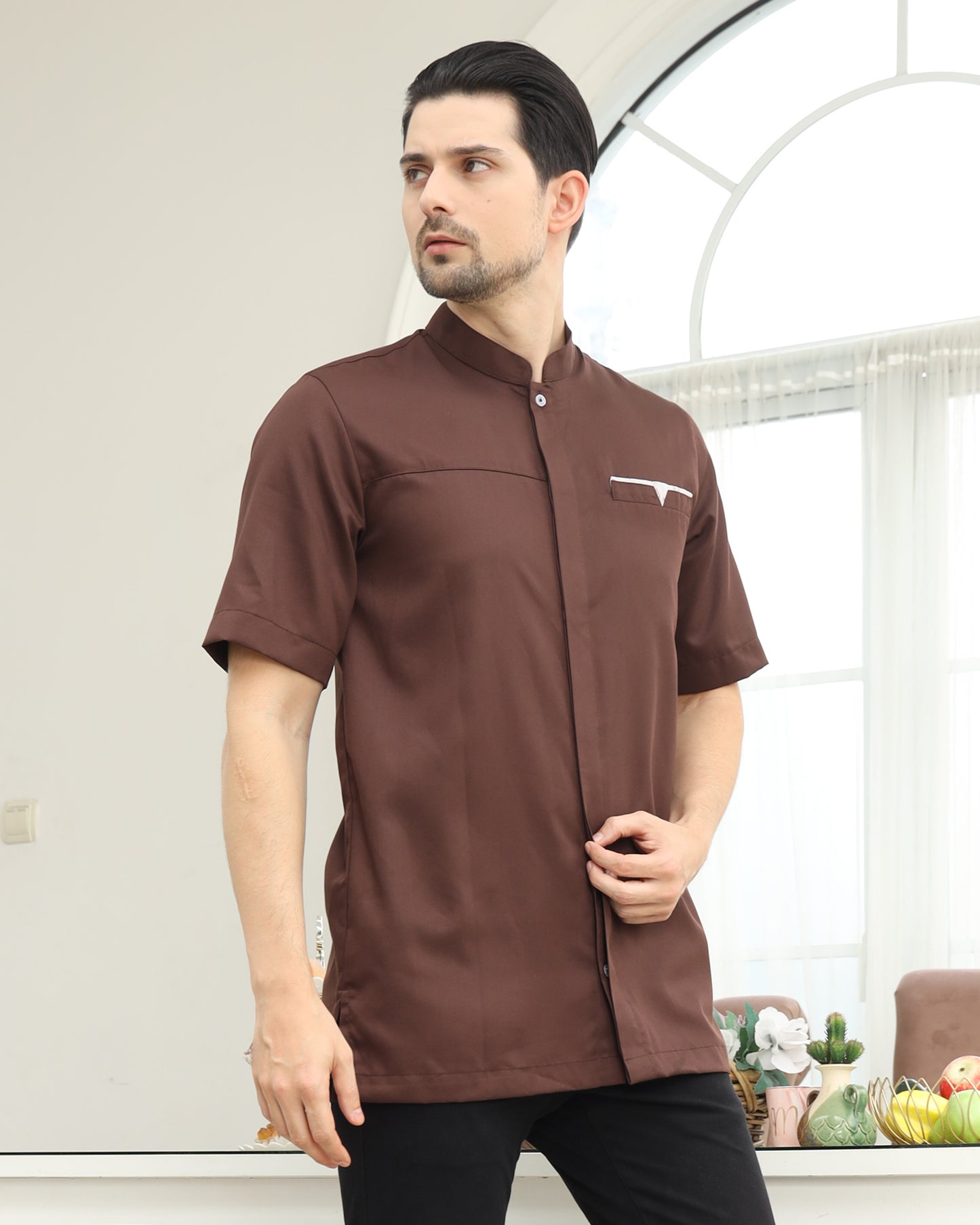 Etnic Coklat Kopi Koko Dewasa
