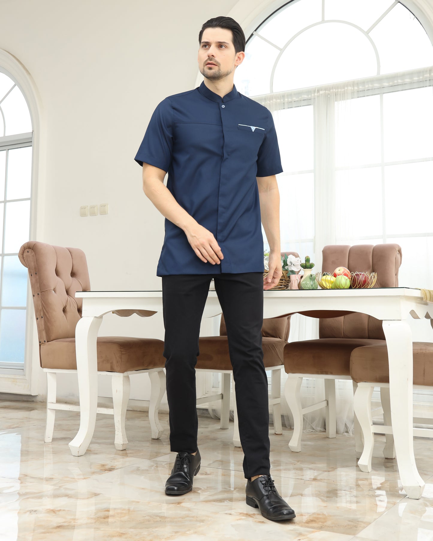 Etnic Navy Koko Dewasa