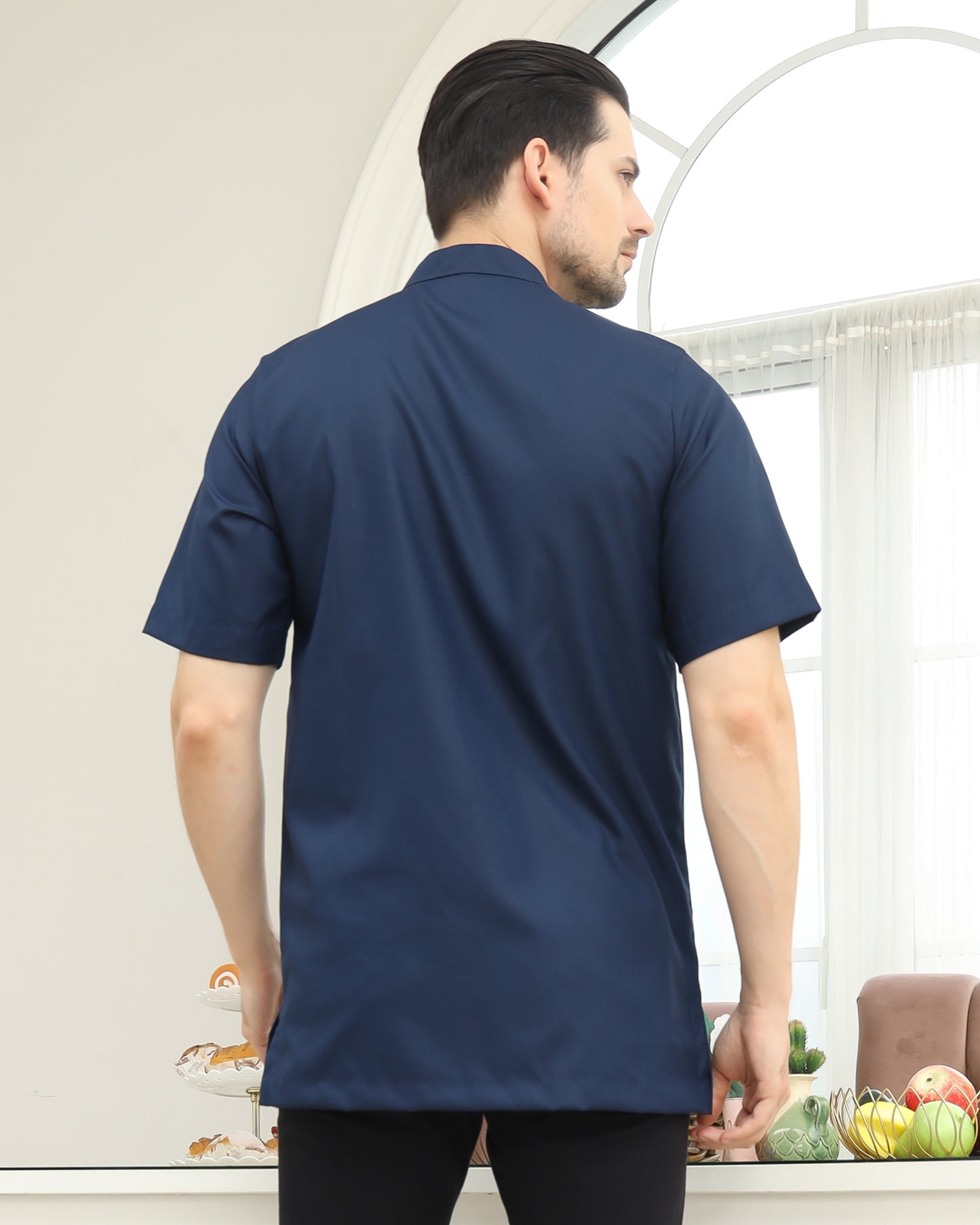 Etnic Navy Koko Dewasa