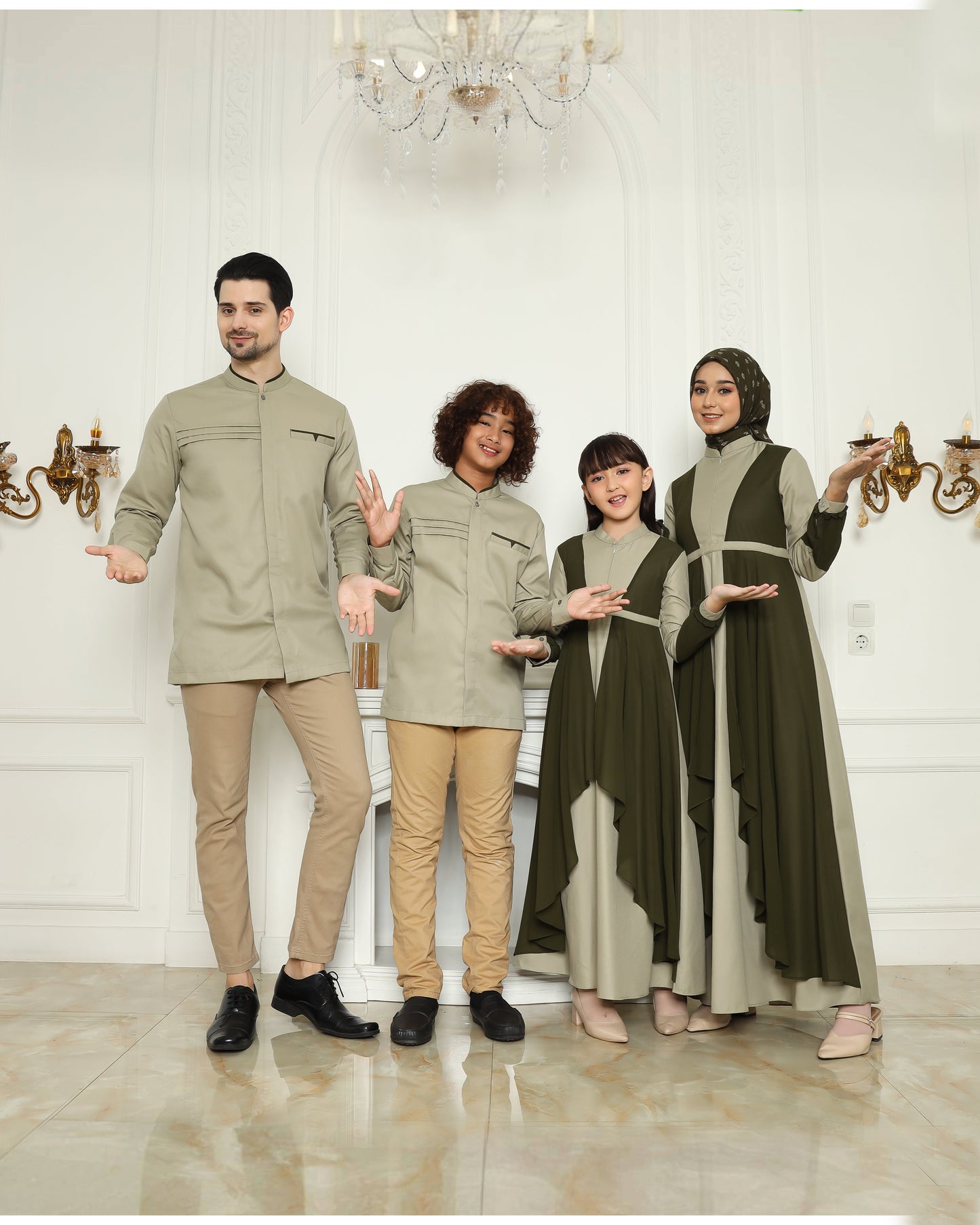 Natasha Army Family Set