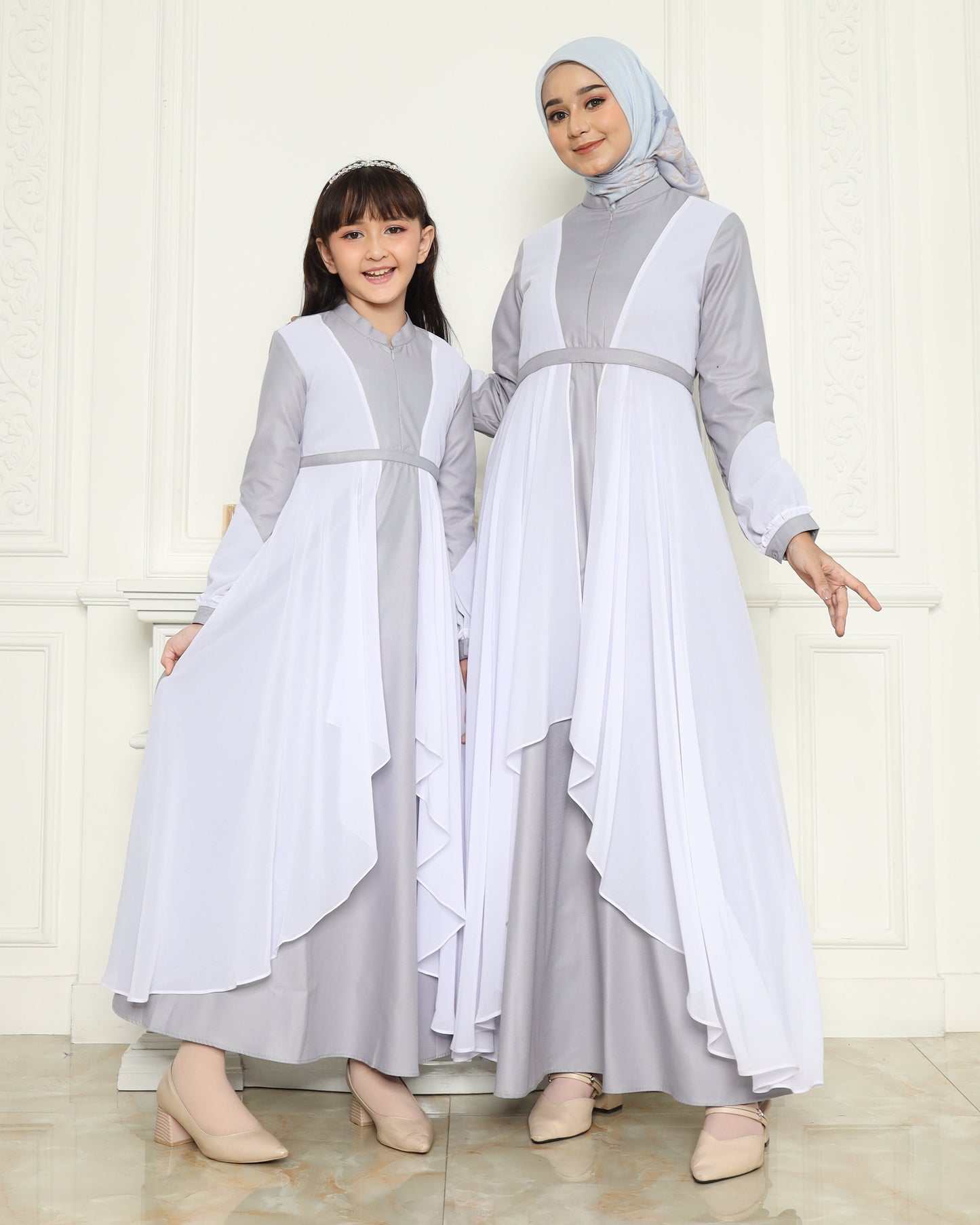Natasha Sky Blue Family Set