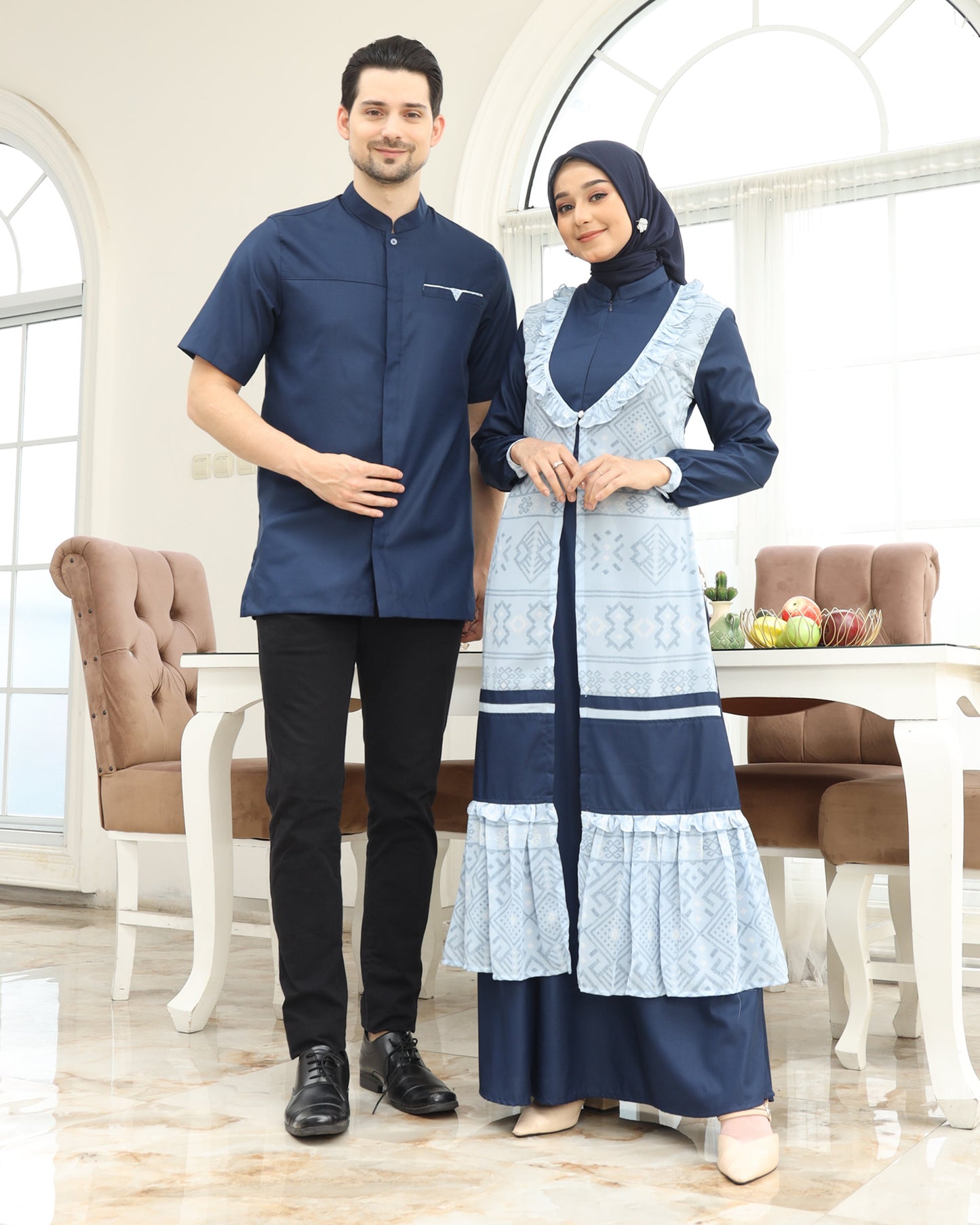 Etnic Navy Family Set
