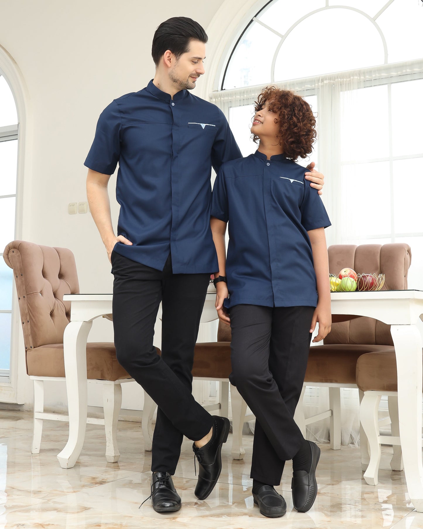 Etnic Navy Family Set