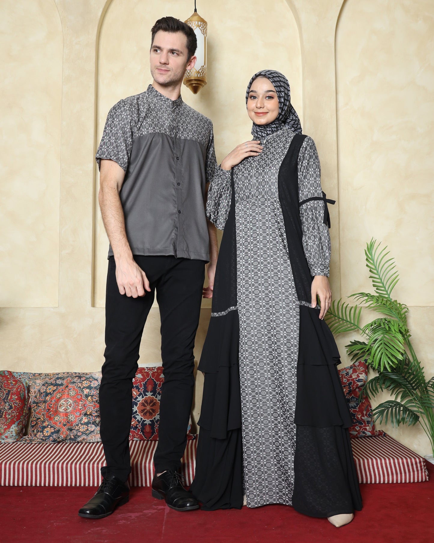 Aurel Charcoal Family Set