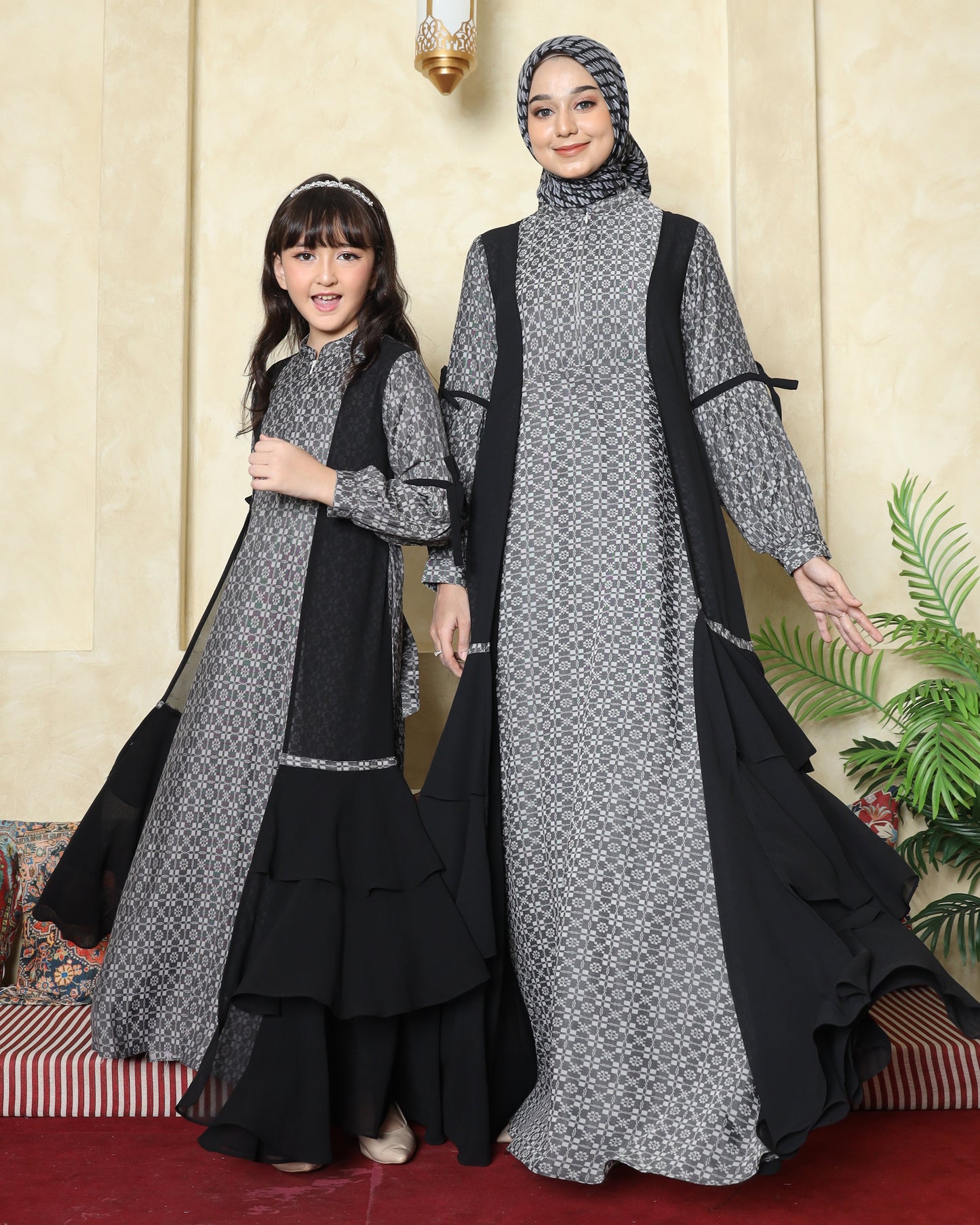 Aurel Charcoal Family Set