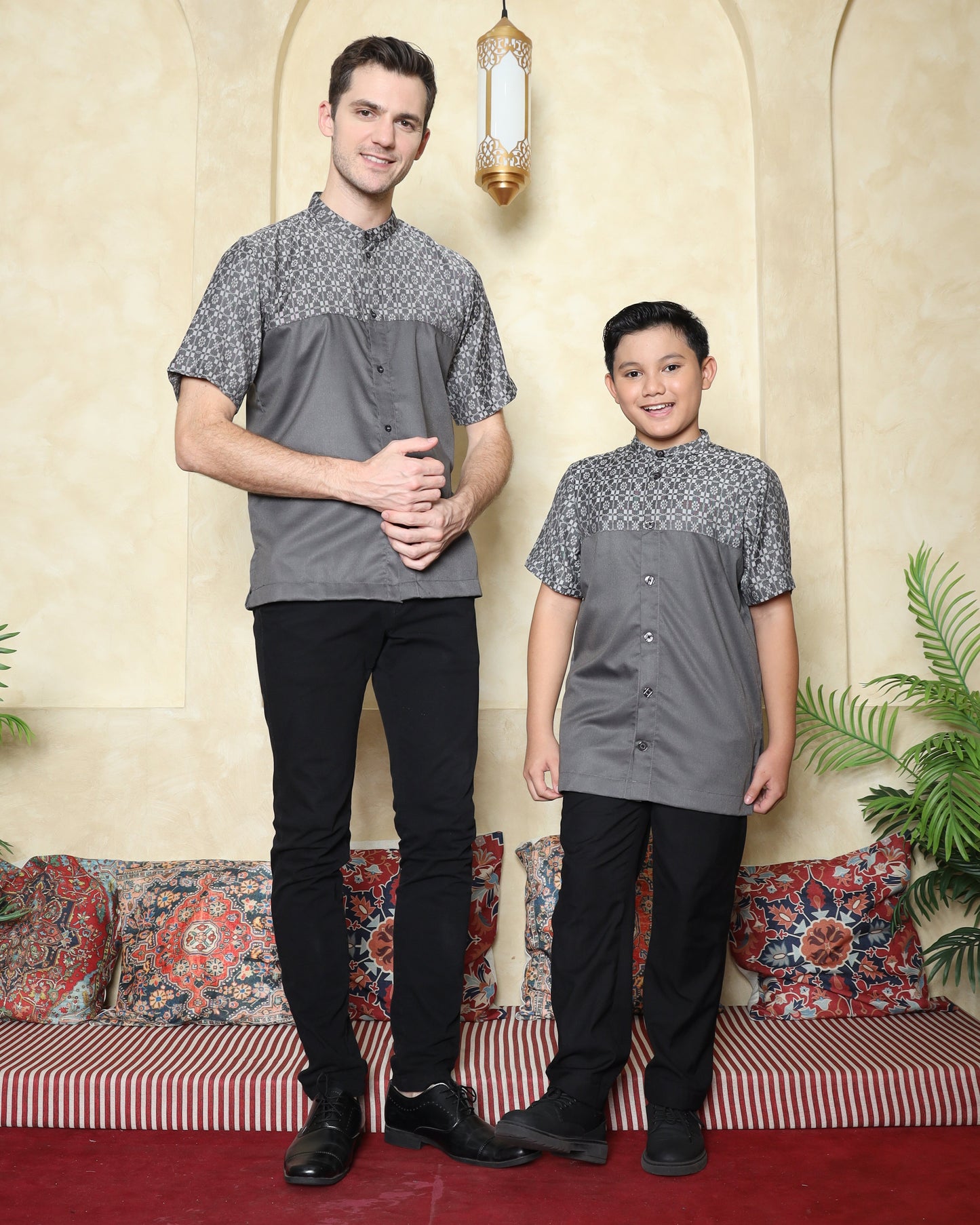 Aurel Charcoal Family Set