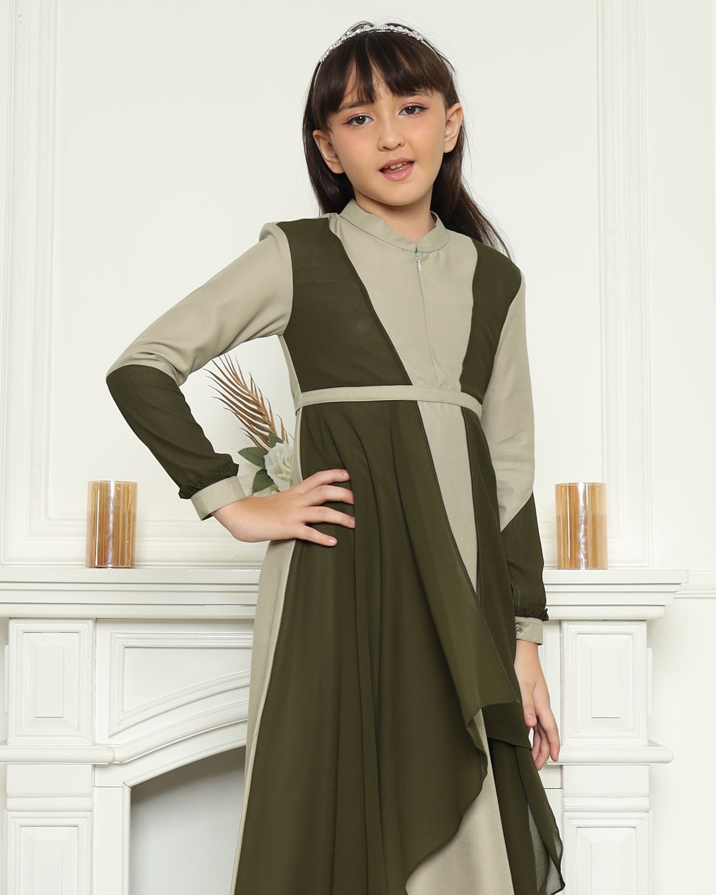 Natasha Army Gamis Anak