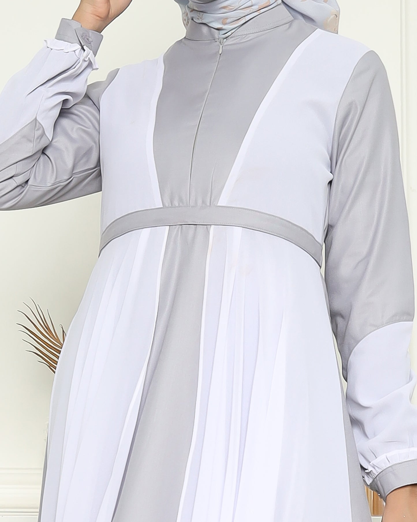 Natasha Sky Blue Gamis Dewasa