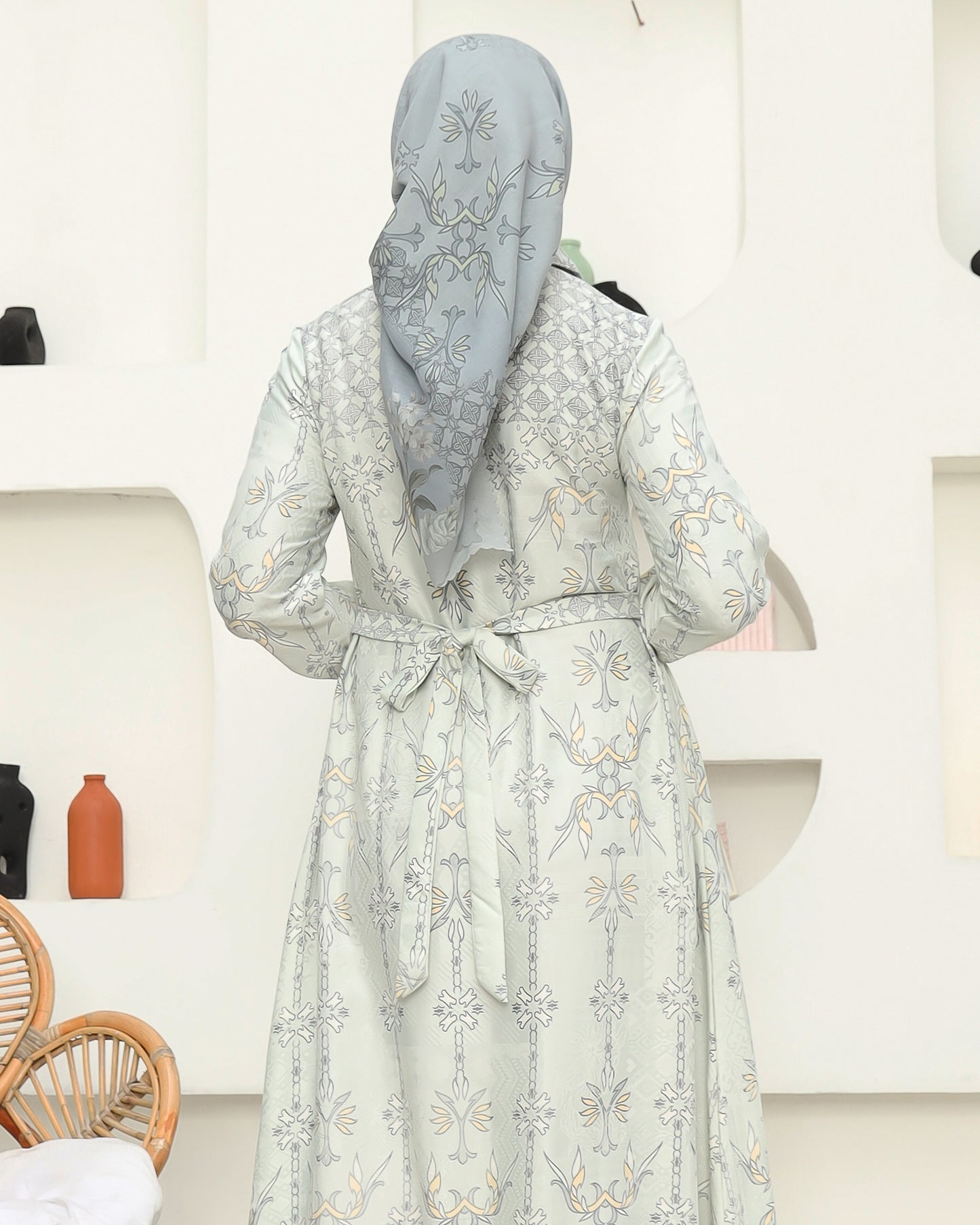 Sikka Baby Blue Gamis Dewasa