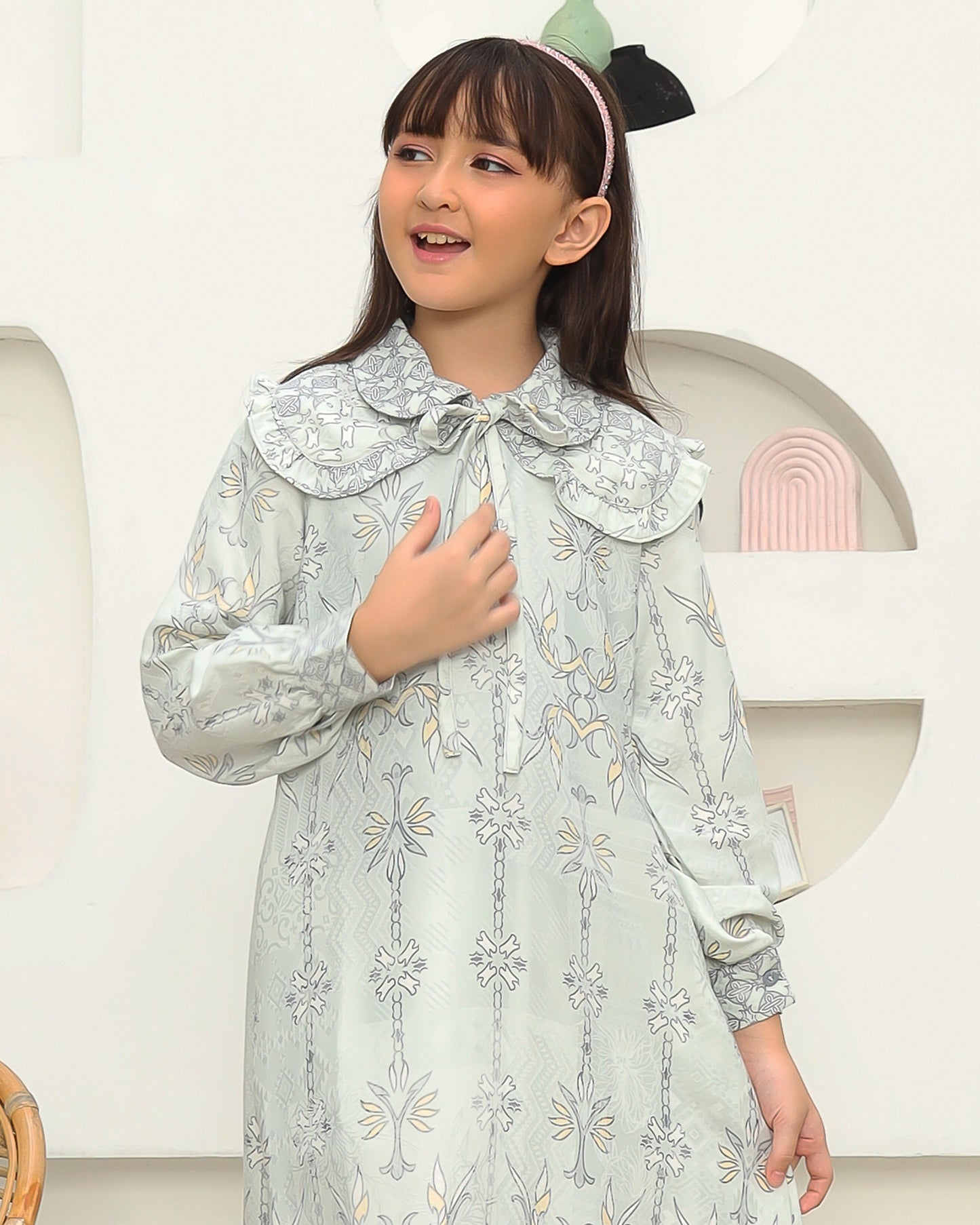 Sikka Baby Blue Gamis Anak