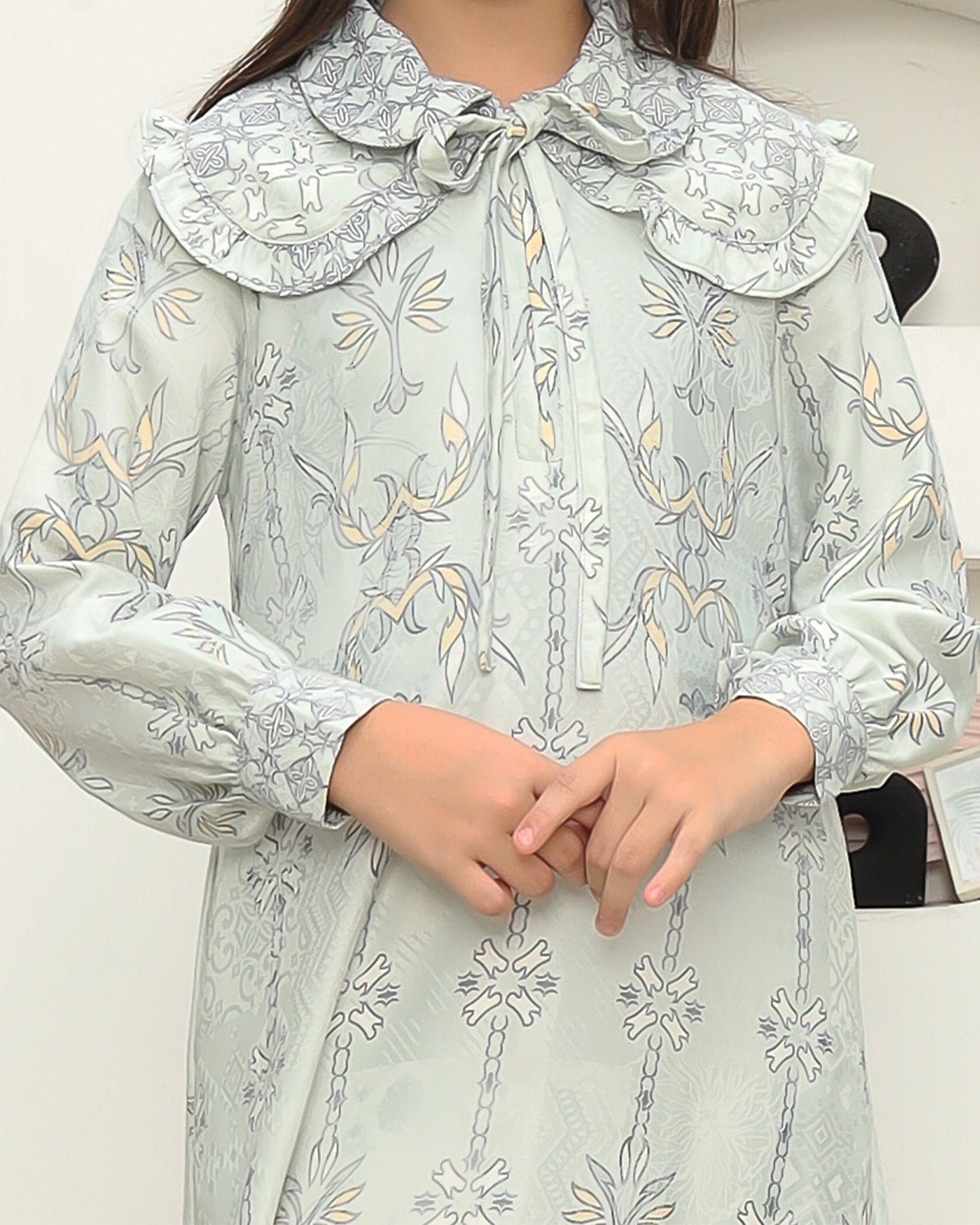 Sikka Baby Blue Gamis Anak