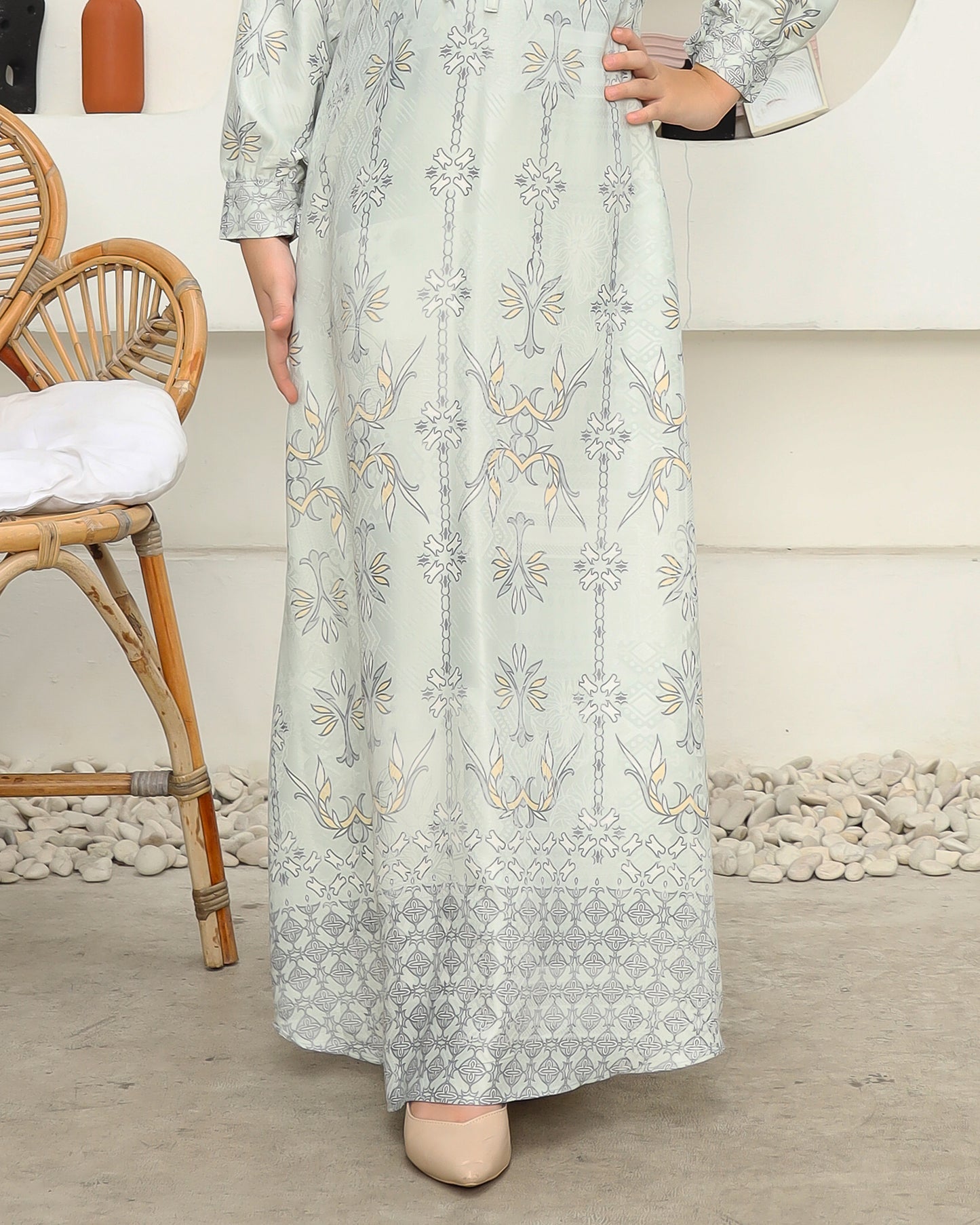 Sikka Baby Blue Gamis Anak
