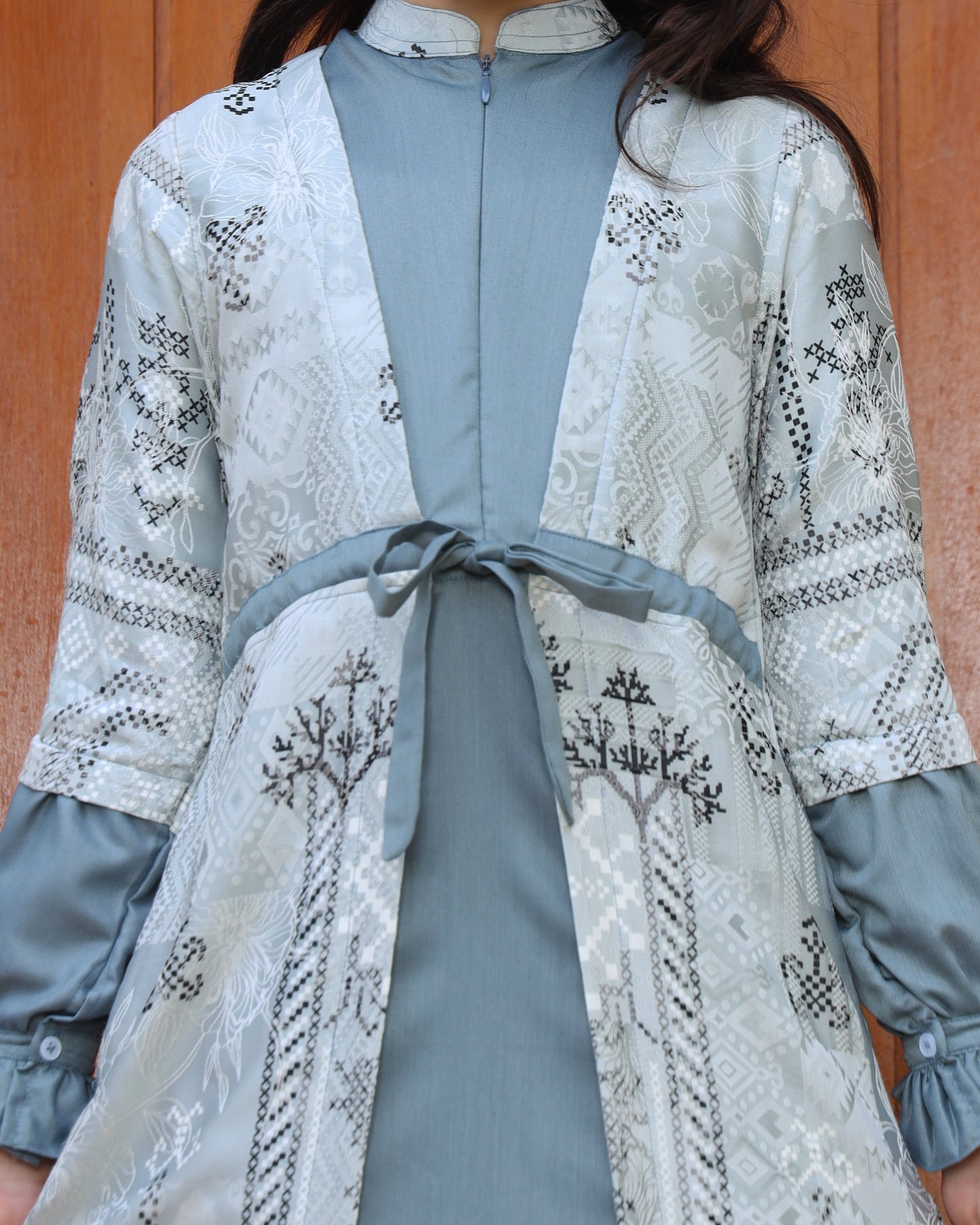 Yasmine Mineral Green Gamis Anak