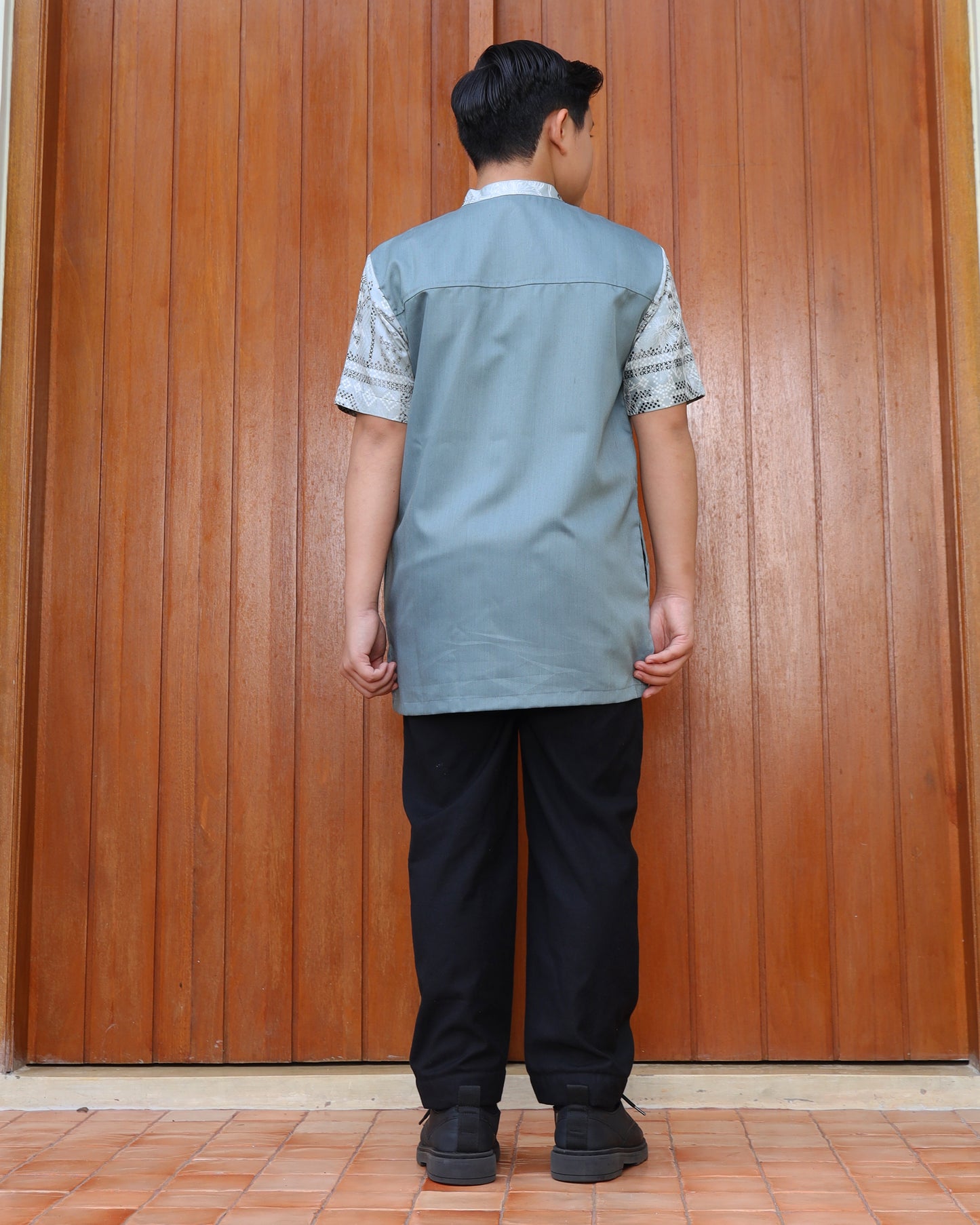 Yasmine Mineral Green Koko Anak