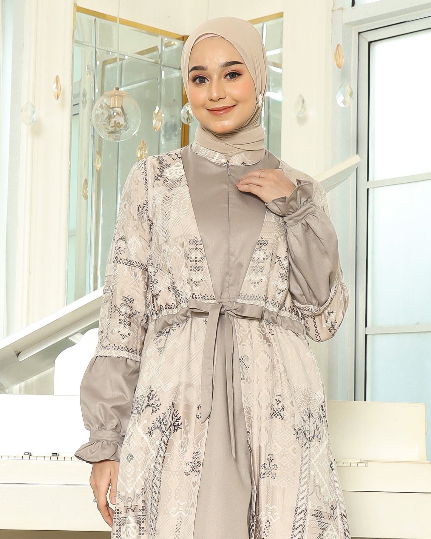 Yasmine Mocca Gamis Dewasa