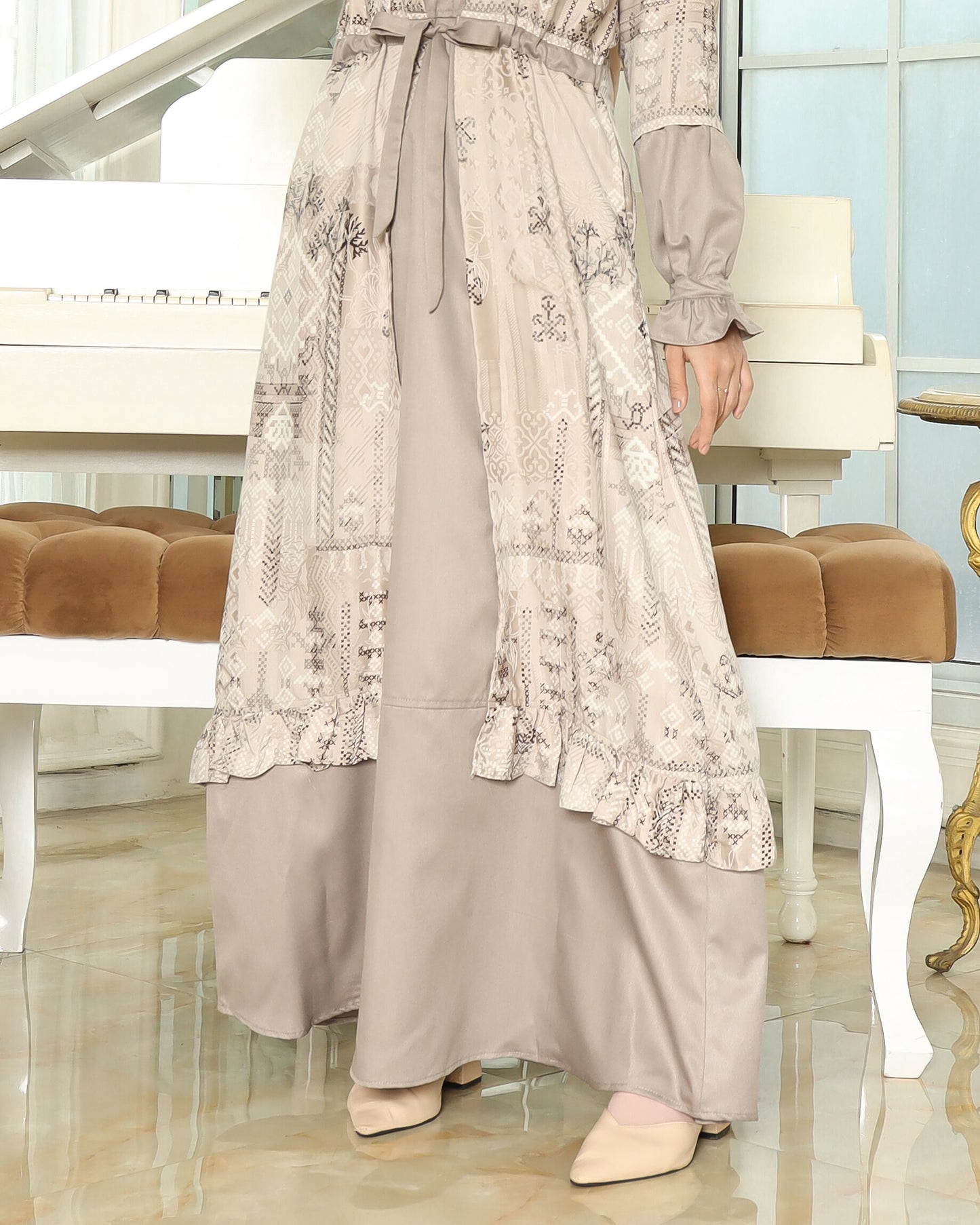 Yasmine Mocca Gamis Dewasa