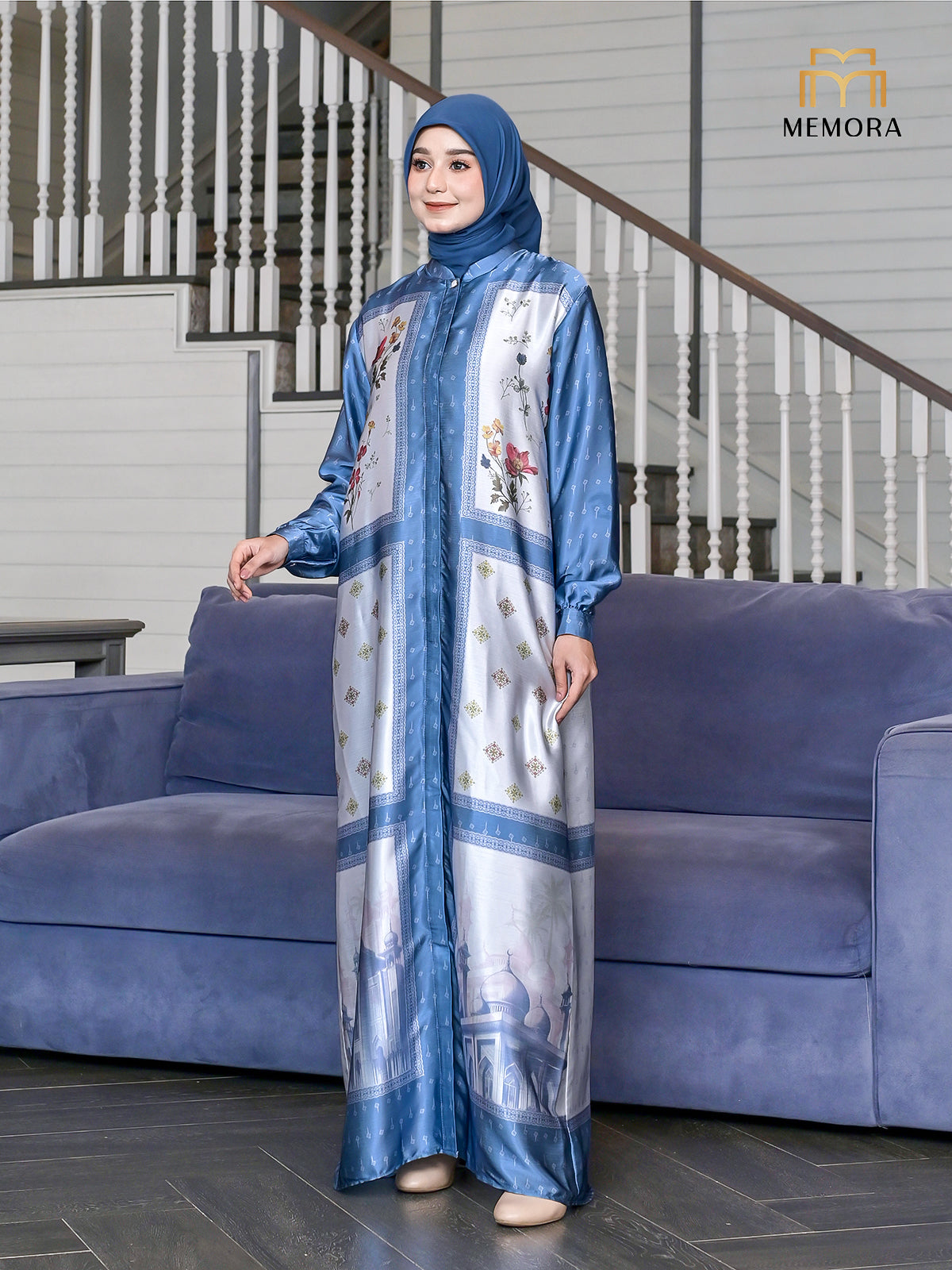 Adriana Blue Family Set