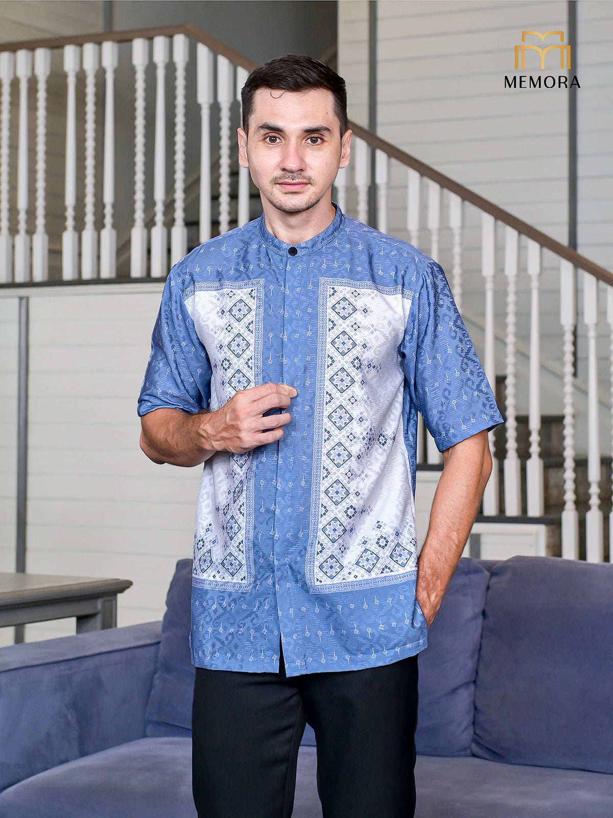 Adriana Blue Family Set