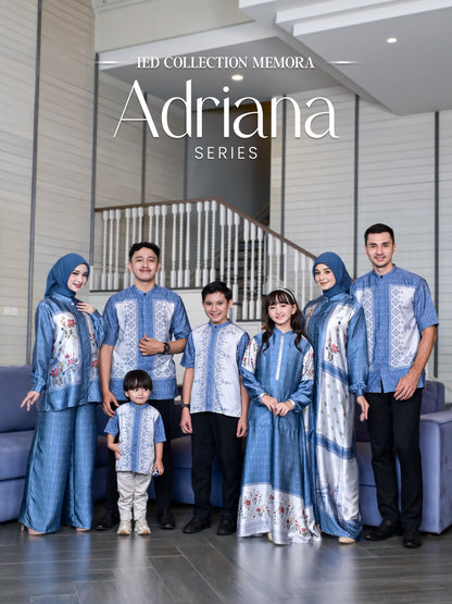 Adriana Blue Family Set