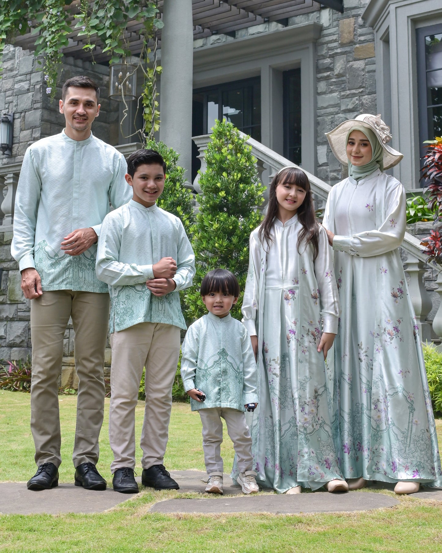 Asmarani Mint Family Set