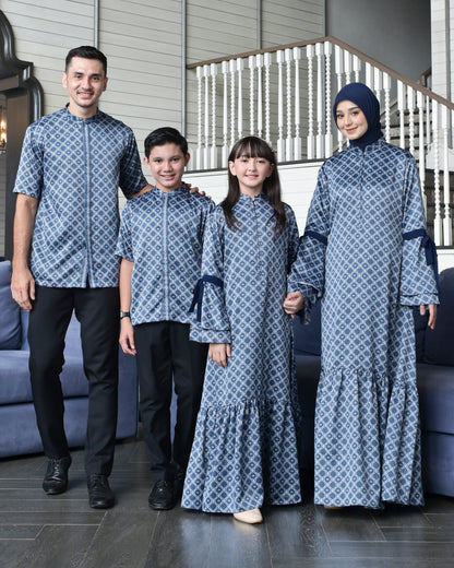 Kamari Prussian Blue Family Set