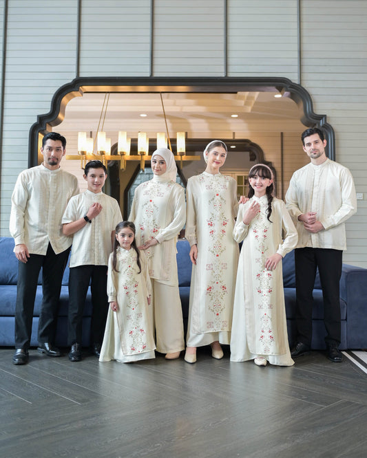 Evasya Butter Yellow Family Set