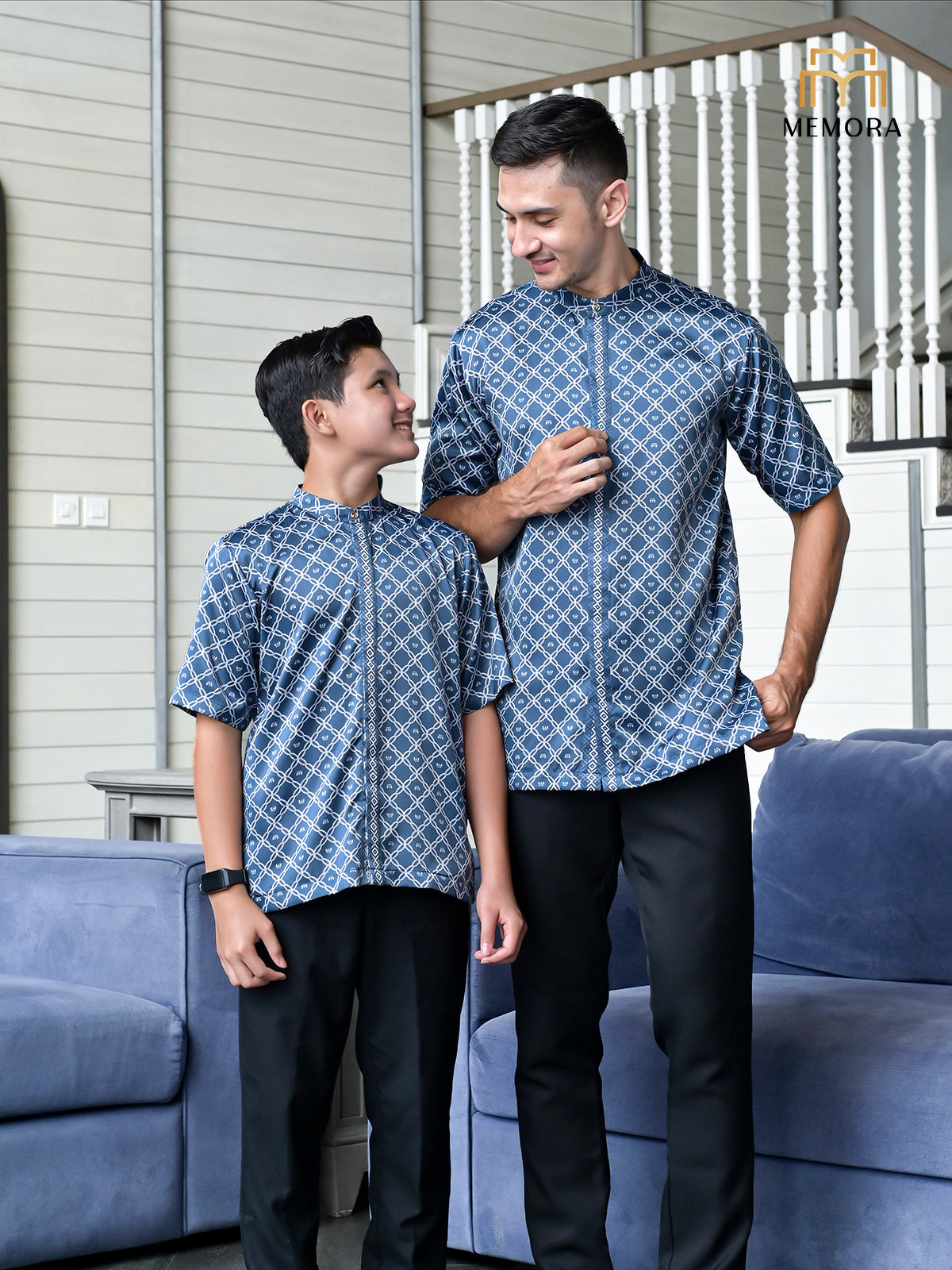 Kamari Prussian Blue Family Set