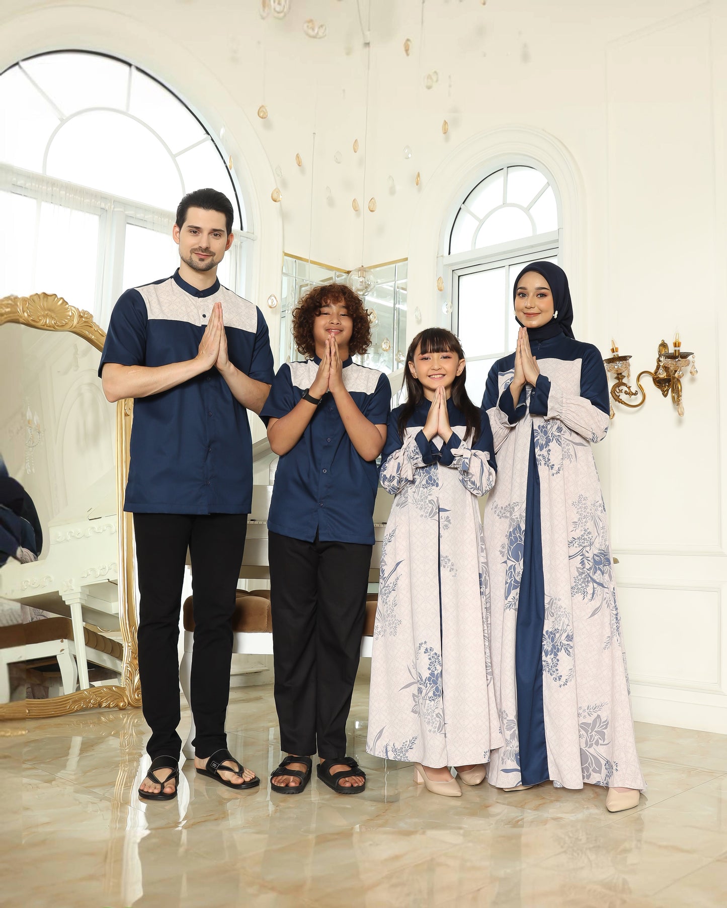 Nagita Navy Family Set