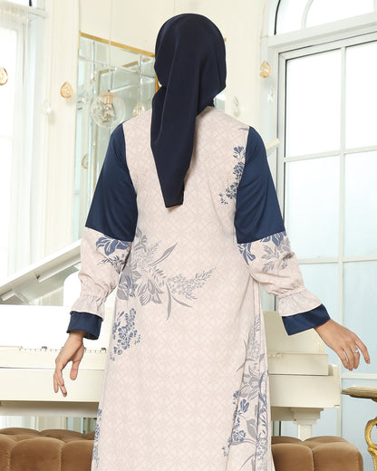 Nagita Navy Gamis Dewasa