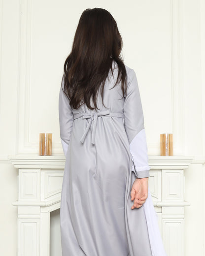 Natasha Sky Blue Gamis Anak