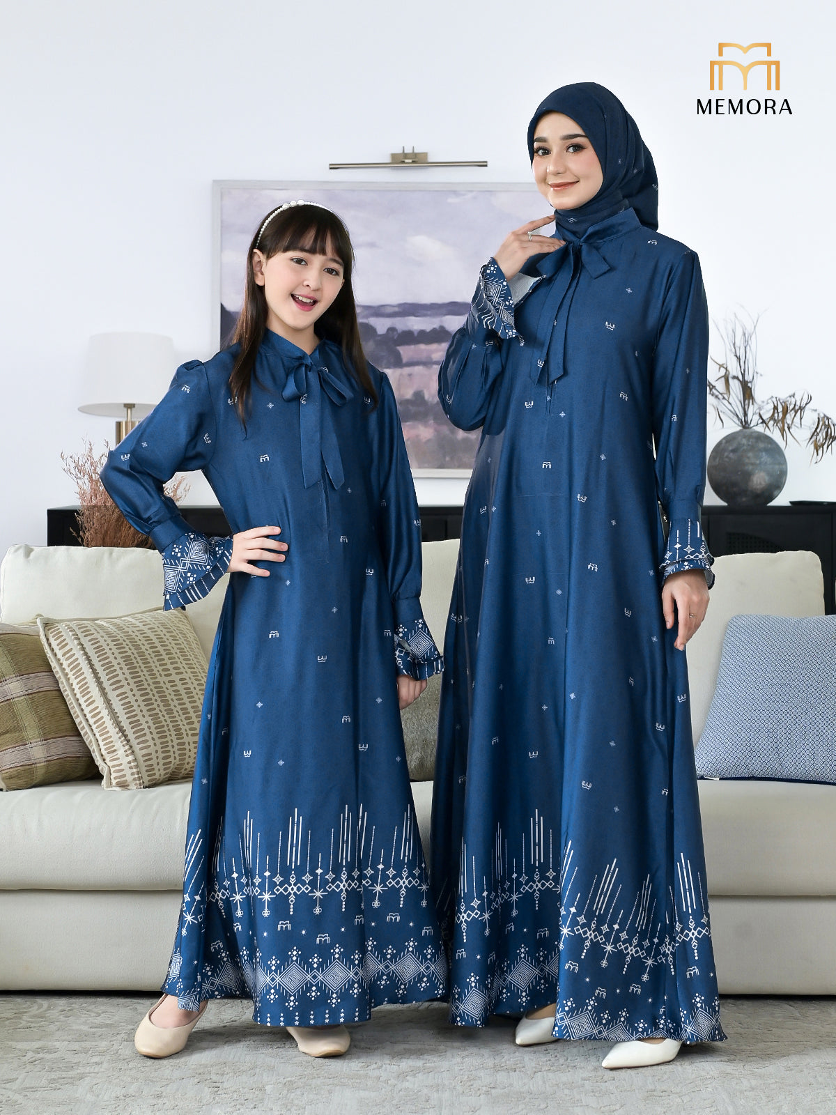 Qurrota Classic Blue Family Set