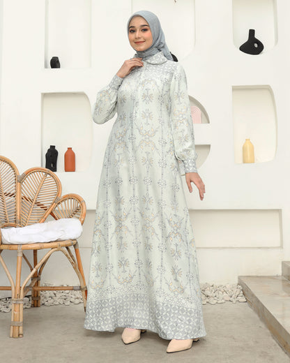 Sikka Baby Blue Gamis Dewasa