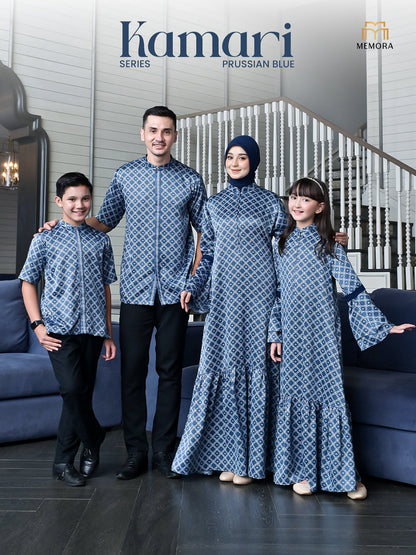 Kamari Prussian Blue Family Set