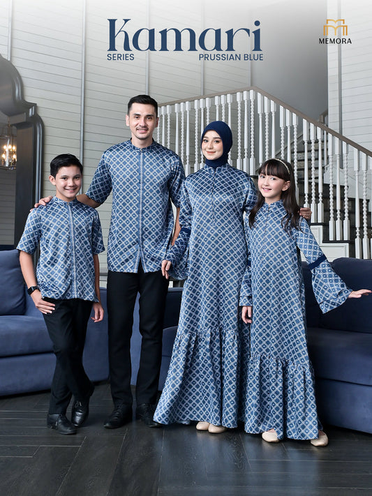 Kamari Prussian Blue Family Set