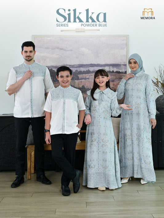Sikka Powder Blue Family Set